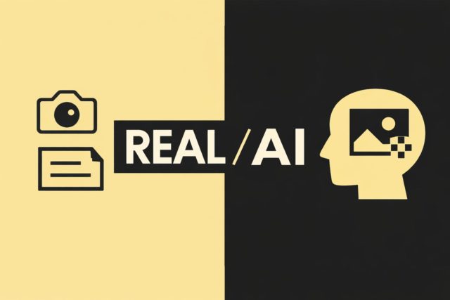 実在写真とAIビジュアルの違い| 杉山宣嗣