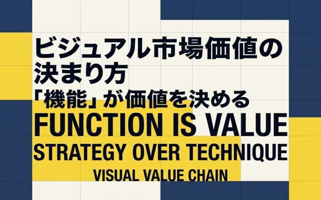 ビジュアル市場価値の決まり方 | 杉山宣嗣