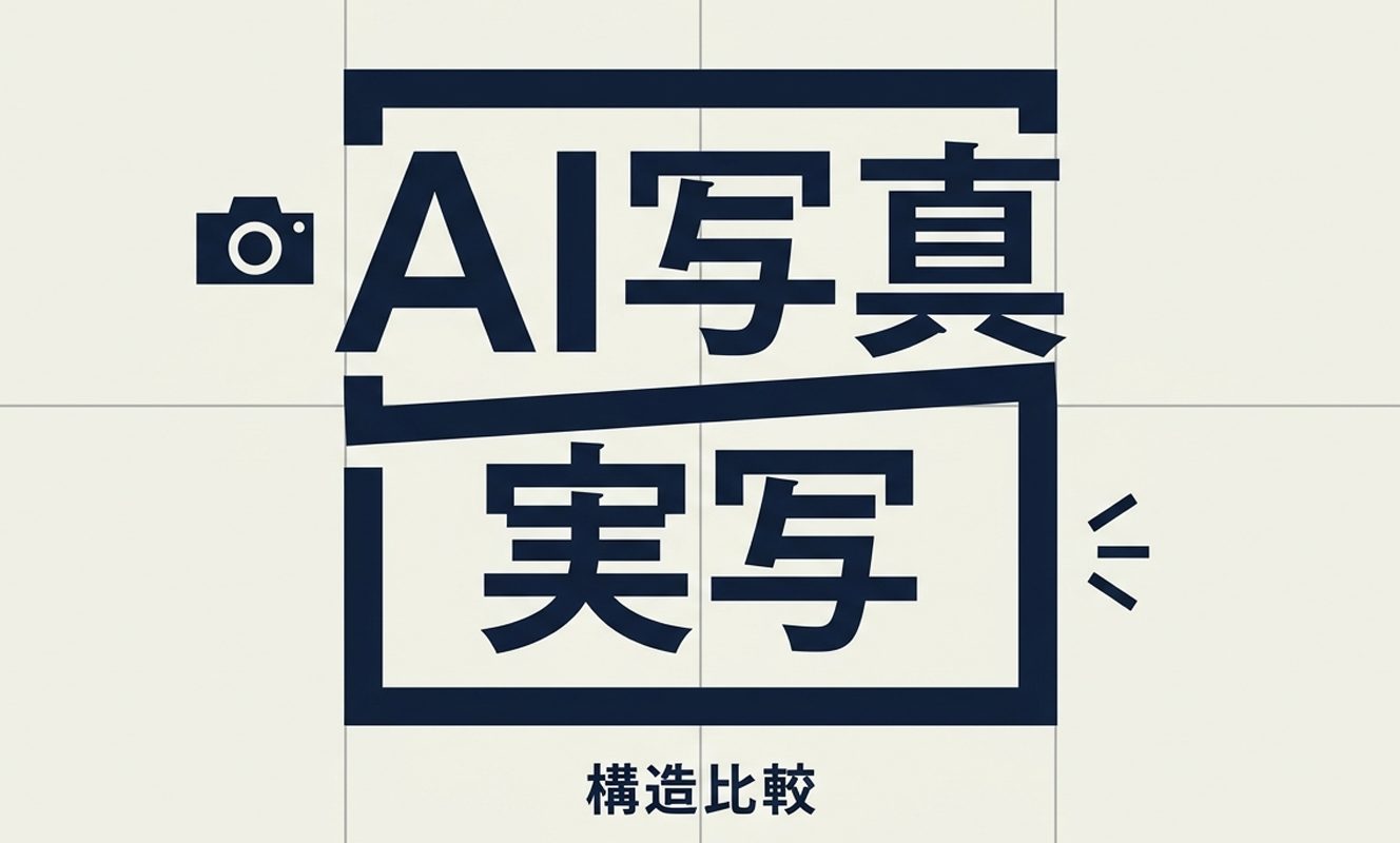 AI画像生成と写真撮影の違い｜AI写真と実写の構造比較 | 杉山宣嗣